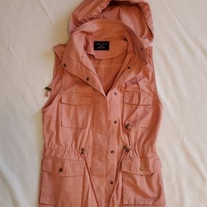 Pink utility vest